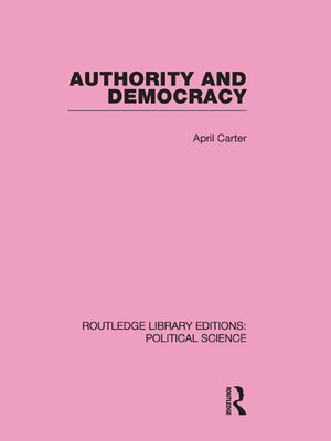 cover image of Authority and Democracy